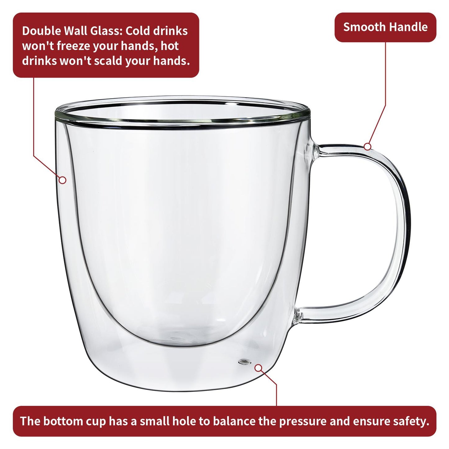 VINSANI DOUBLE WALL GLASSES VITRUM 1010312
