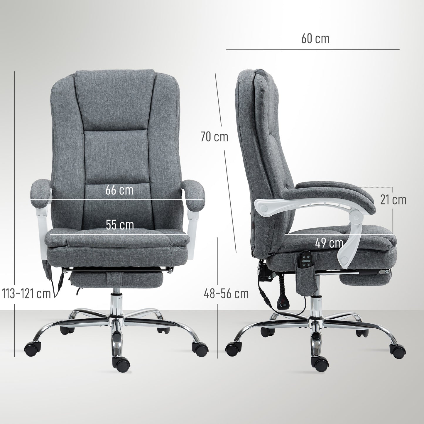 Comfort Massage Chair with Heat Function - Ultimate Relaxation