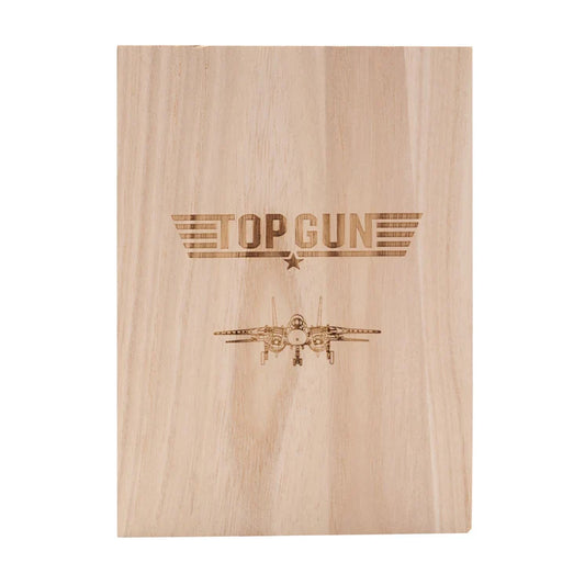 Top Gun Whisky Tumbler with Stones in a Wooden Box