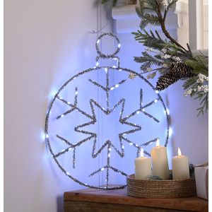 Twinkling Star / Snowflake Bauble