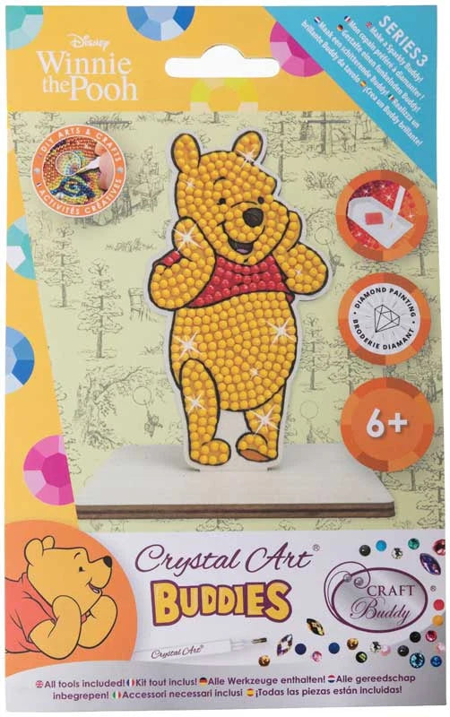 (F)  Winnie The Pooh Crystal Art Buddy