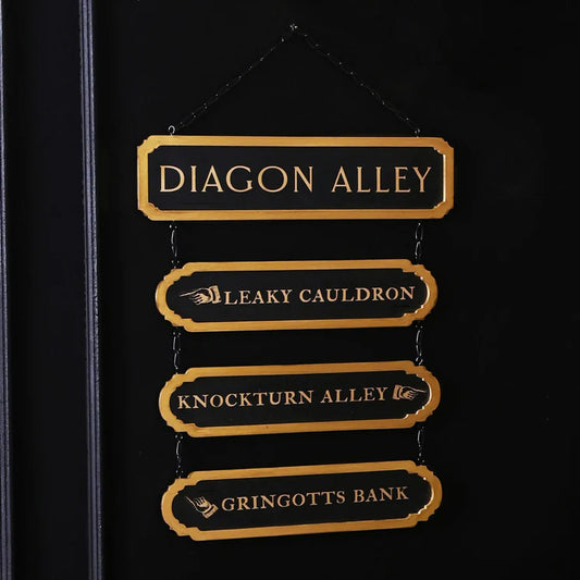 Warner Bros Harry Potter Alumni Street Sign Diagon Alley