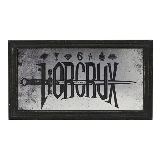 Warner Bros Harry Potter Dark Arts Mirrored Plaque - Horcrux
