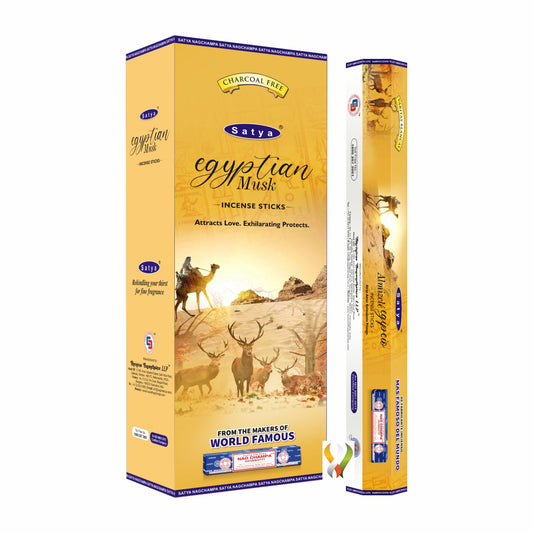 Satya Egyptian Musk Hexa - 120 Sticks