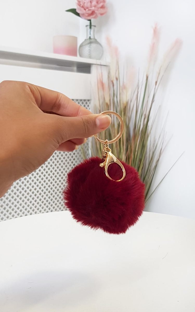 (F) Pom Pom Keyring