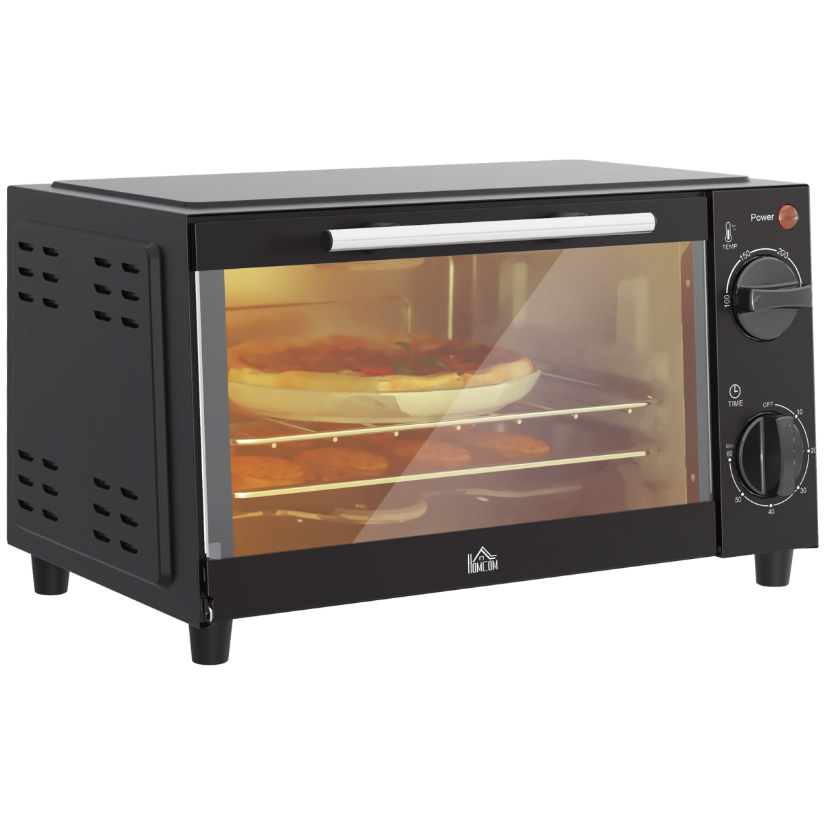 Mini Oven, 9L Countertop Electric Grill, Toaster Oven  750W