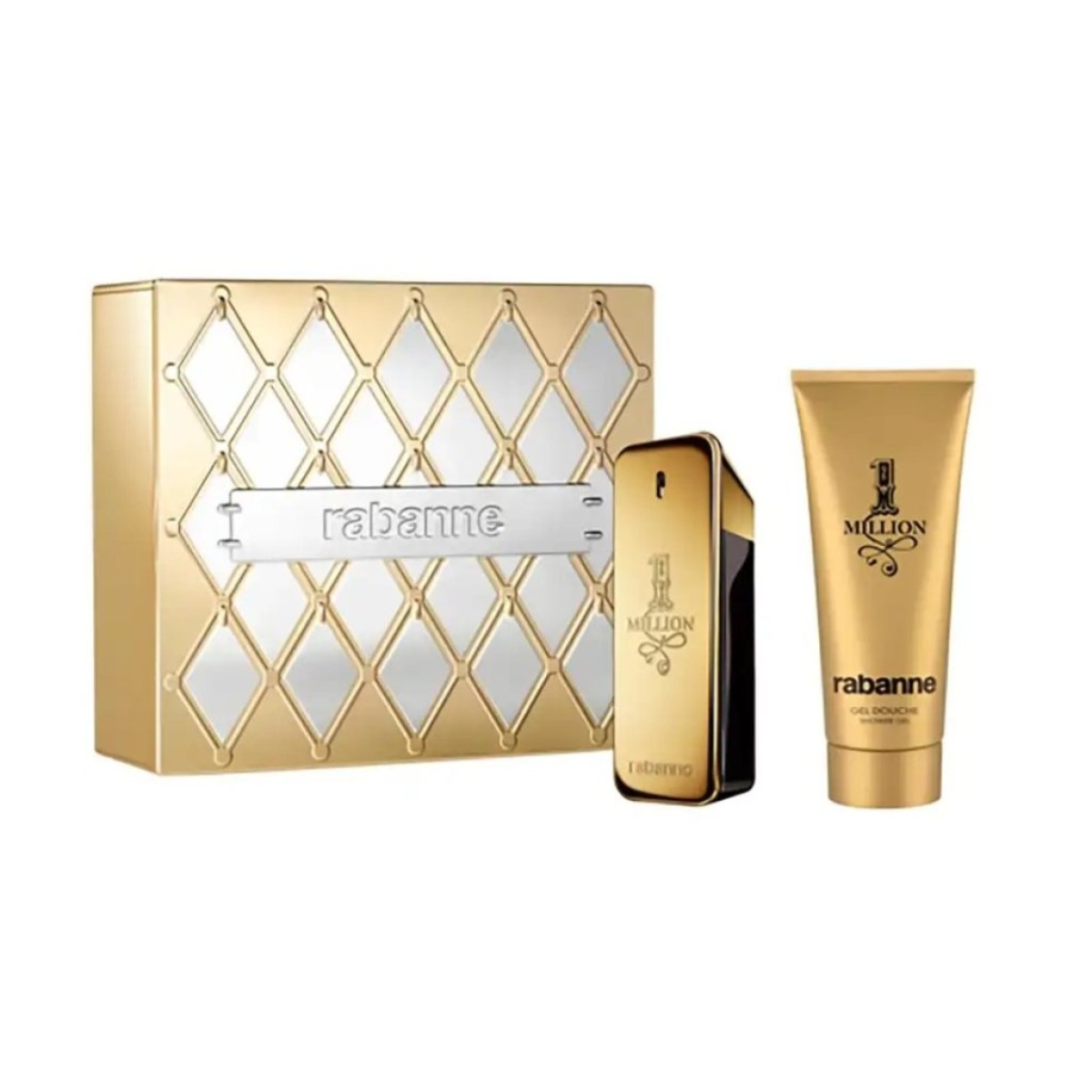 Paco Rabanne 1 Million Gift Set: Eau De Toilette 100ml + Shower Gel 100ml