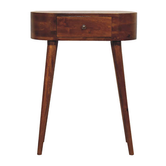 Artisan Furniture Solid Wood Mini Albion Chestnut Console, Brown