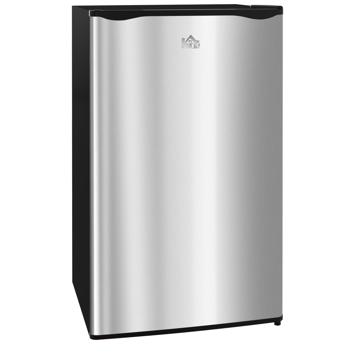 HOMCOM 91L Freestanding Under Counter Fridge Silver Tone