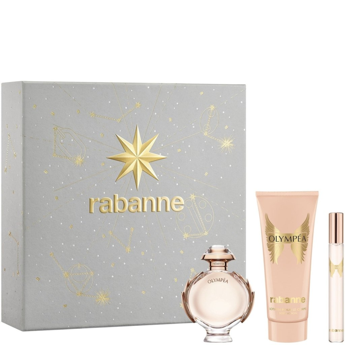 Paco Rabanne Olympea Gift Set – EDP 50ml, Body Lotion 100ml, EDP 10ml
