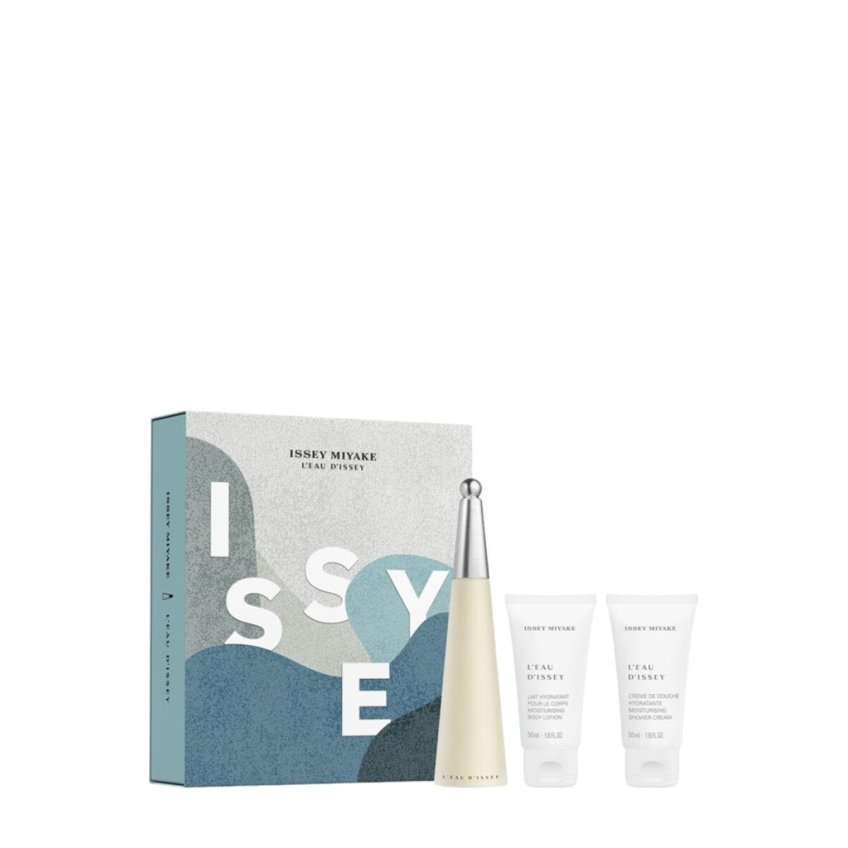 Issey Miyake L’Eau d’Issey Gift Set: 50ml EDT + 50ml Lotion + 50ml Shower Gel