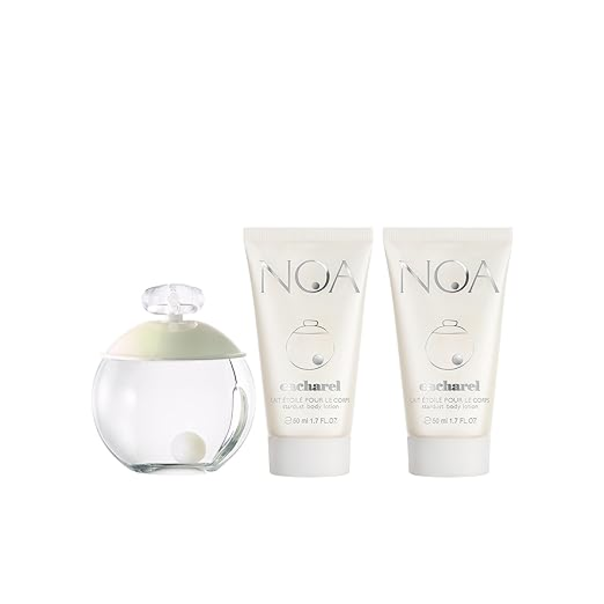 Cacharel Noa Gift Set: Eau de Toilette 100ml + Body Lotion 50ml (x2)