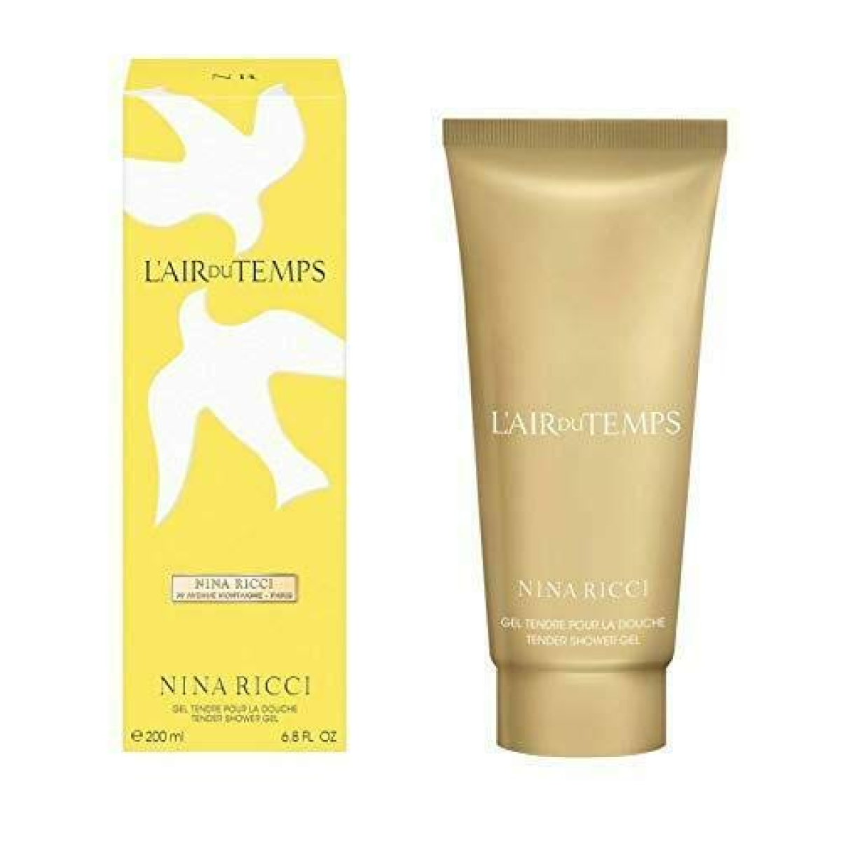 Nina Ricci L’Air du Temps Tender Shower Gel 200ml – Refreshing Body Wash
