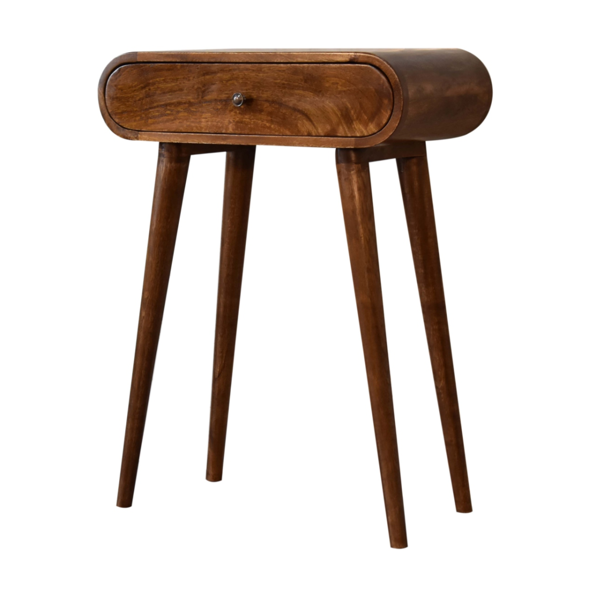 Artisan Furniture Solid Wood Chestnut London Mini Chestnut Console,  1 Drawer,  Brown