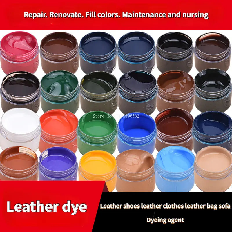 Leather Dye for Repair & Maintenance - 50ml Bottle