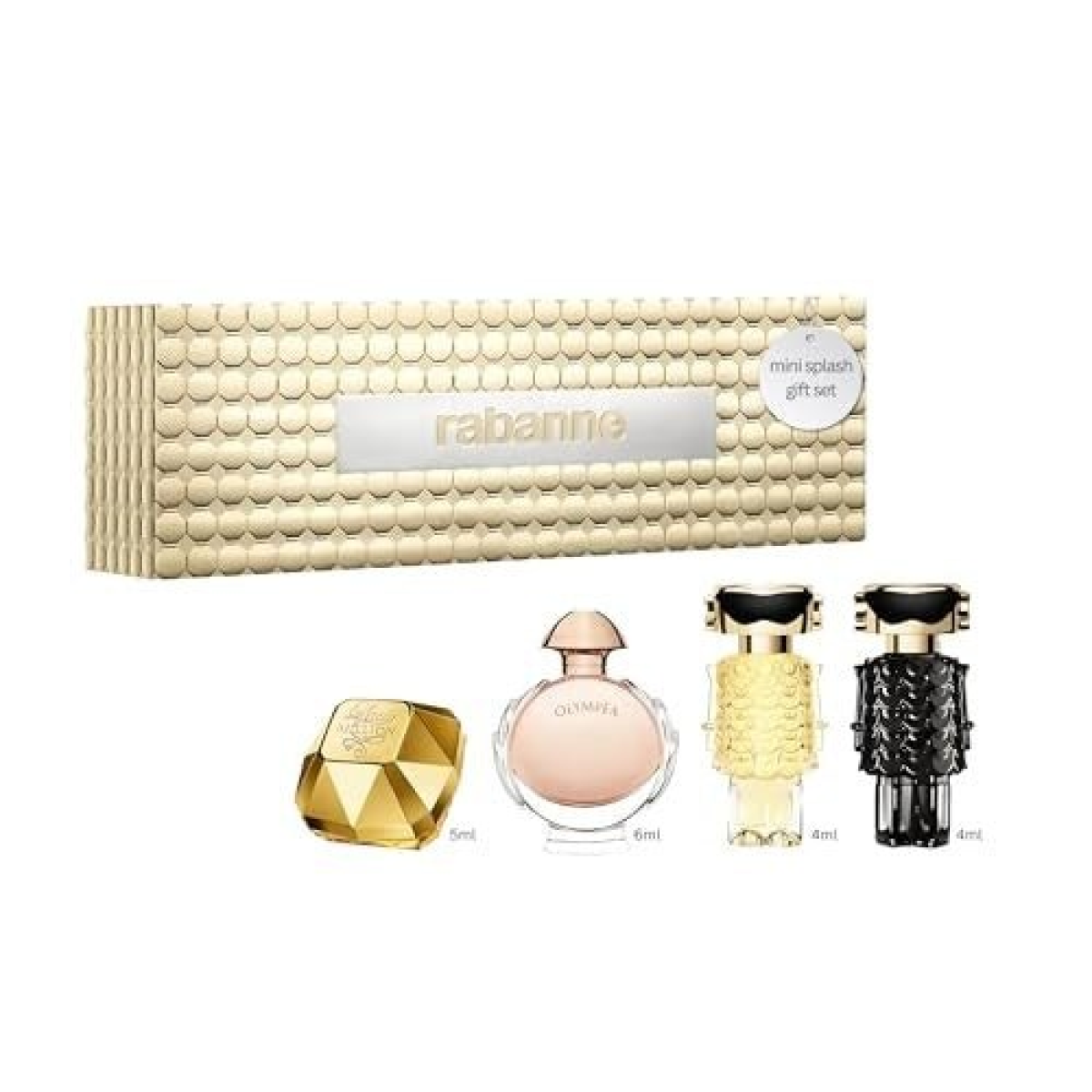Paco Rabanne Ladies Mini Gift Set (2×4ml, 5ml & 6ml)