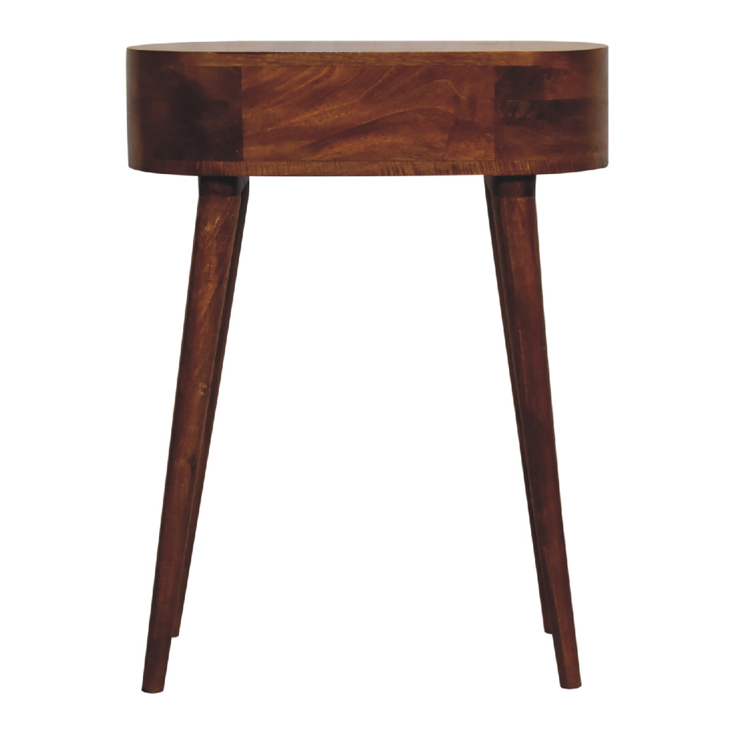 Artisan Furniture Solid Wood Mini Albion Chestnut Console, Brown