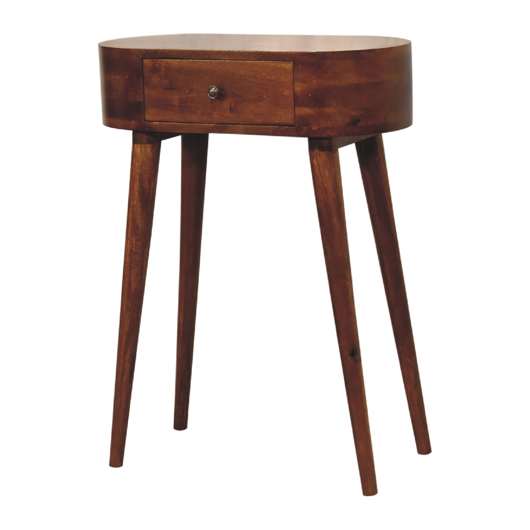 Artisan Furniture Solid Wood Mini Albion Chestnut Console, Brown