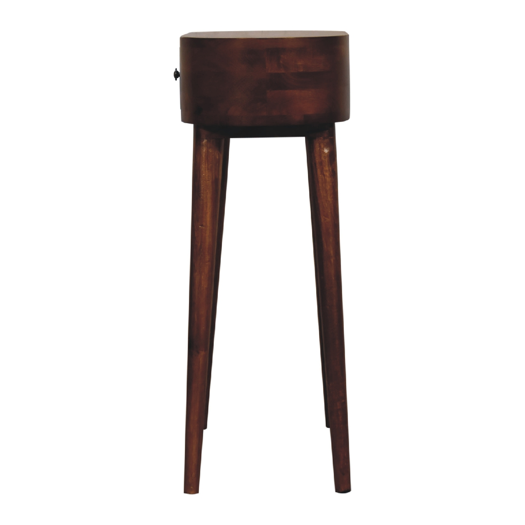 Artisan Furniture Solid Wood Mini Albion Chestnut Console, Brown