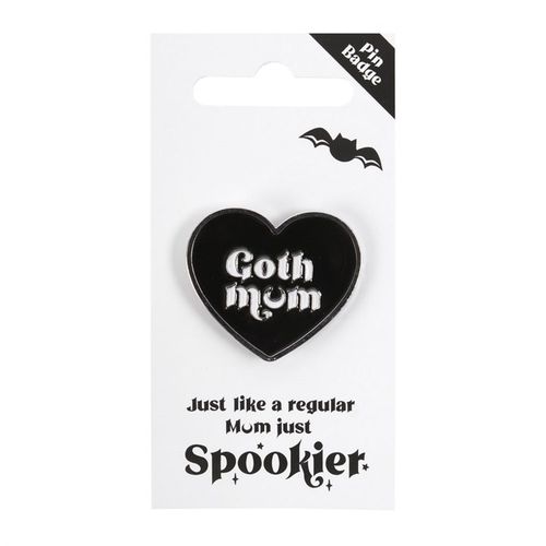 (C) Goth Mum Pin Badge