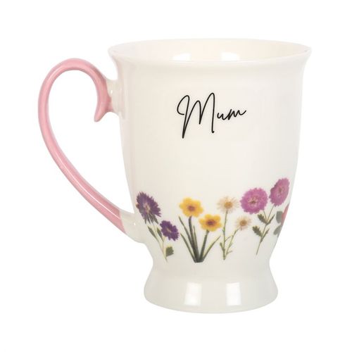 (C) Mum Wildflower Pedestal Mug
