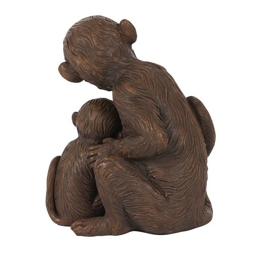 (C) Monkey Mother and Baby Ornament